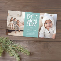 Christian Photo Christmas - Oh Venez Adore