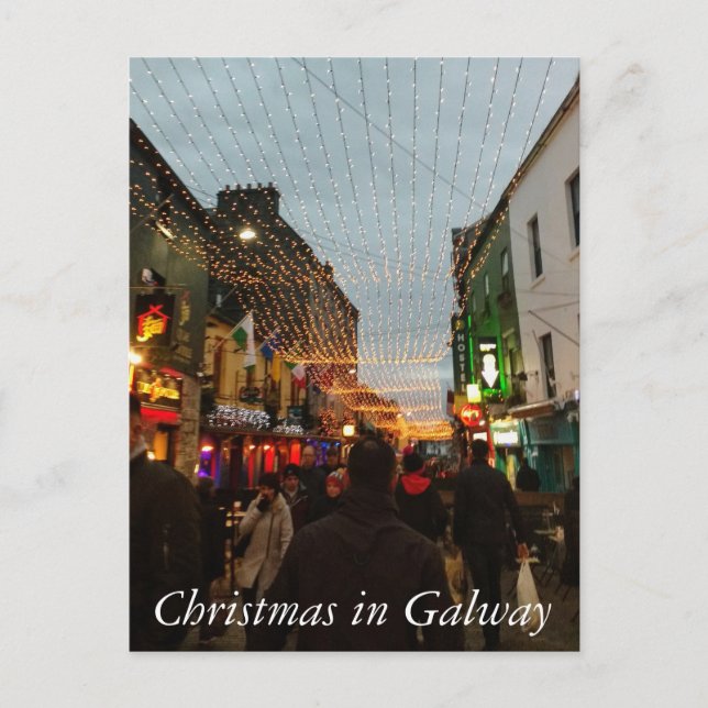 Cartes Pour Fêtes Annuelles Christmas à Galway (Devant)