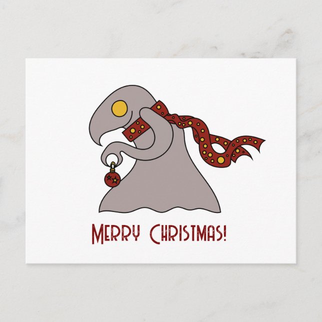 Cartes Pour Fêtes Annuelles Christmas ball cute monster (Devant)