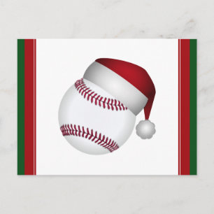 Cartes Pour Fêtes Annuelles Christmas Baseball