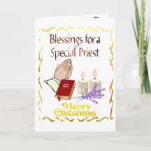 Christmas Blessings for a Priest.