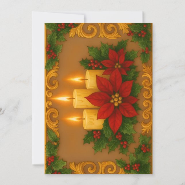 Cartes Pour Fêtes Annuelles Christmas Card (Devant)