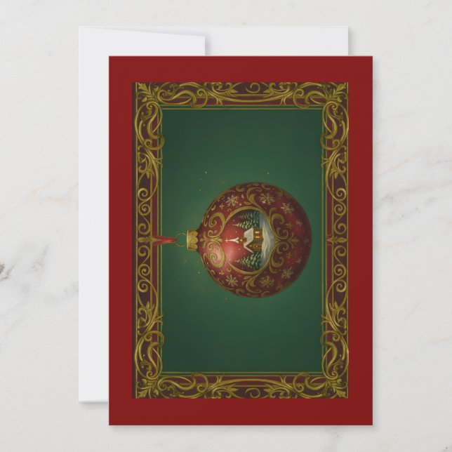 Cartes Pour Fêtes Annuelles Christmas Card (Devant)