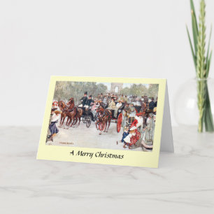Cartes Pour Fêtes Annuelles Christmas Card - Avenue des Champs-Élysées, Paris