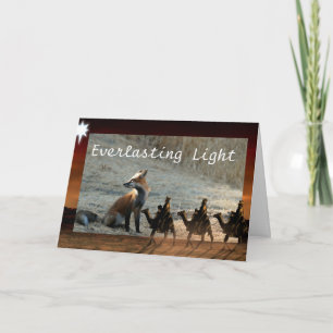 Cartes Pour Fêtes Annuelles Christmas Card, Everlasting Light