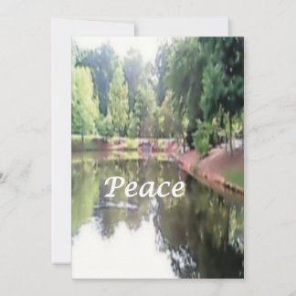 Cartes Pour Fêtes Annuelles Christmas Card--Peace