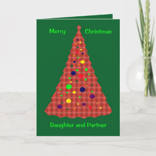Cartes Pour Fêtes Annuelles Christmas Card pour Daughter And Partner