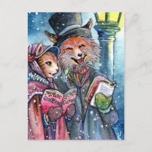 Cartes Pour Fêtes Annuelles Christmas Carol