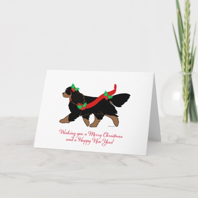 Cartes Pour Fêtes Annuelles Christmas Cavalier (Devant)