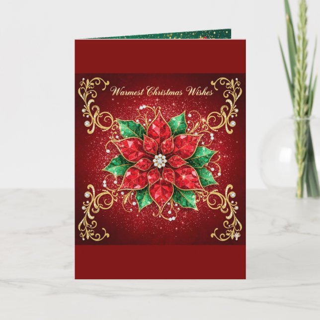 Cartes Pour Fêtes Annuelles Christmas Decorative Card (Devant)
