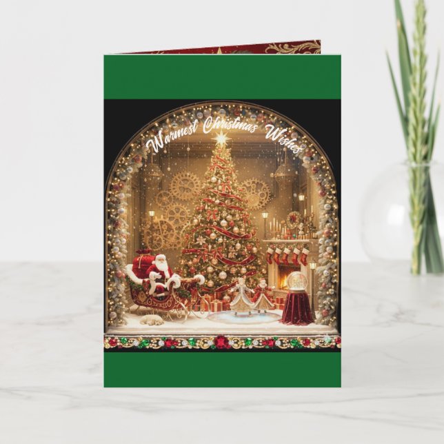 Cartes Pour Fêtes Annuelles Christmas Decorative Card (Devant)