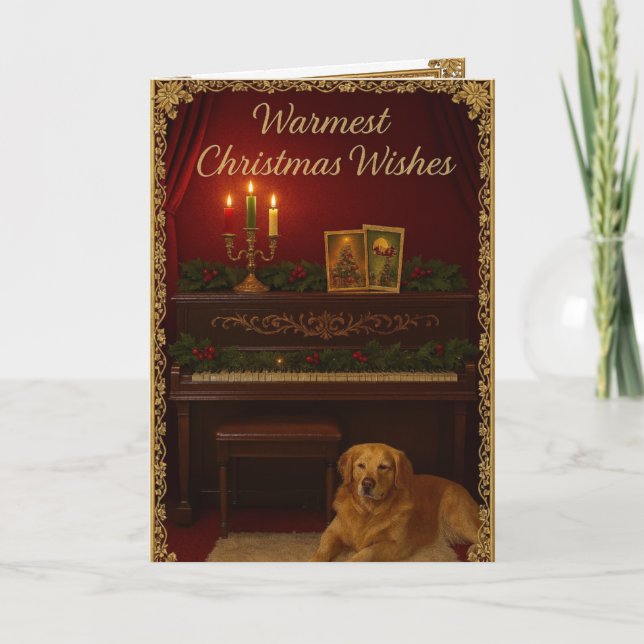 Cartes Pour Fêtes Annuelles Christmas Decorative Card (Devant)