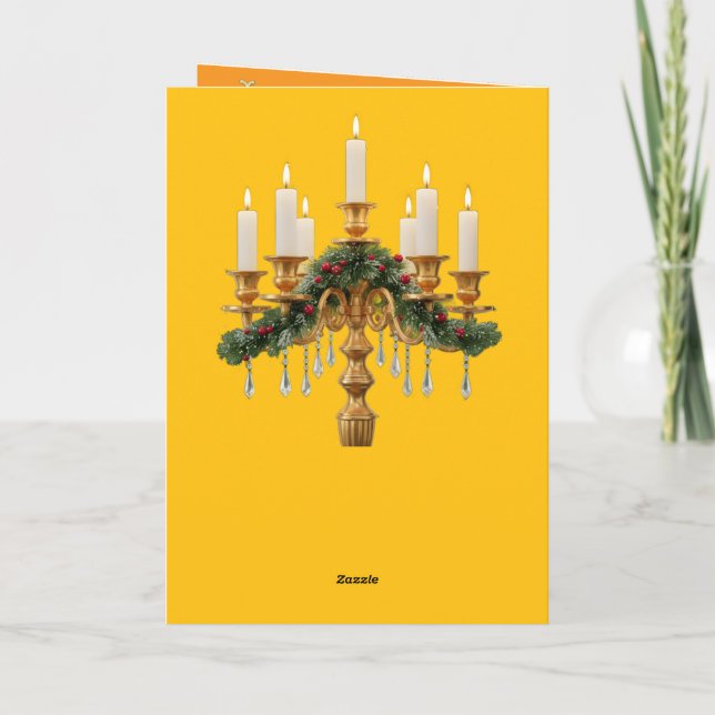 Cartes Pour Fêtes Annuelles Christmas Decrative (Dos)