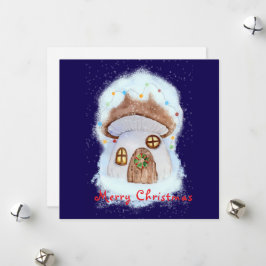Cartes Pour Fêtes Annuelles Christmas fairy house