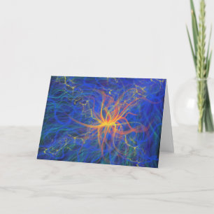 Cartes Pour Fêtes Annuelles Christmas Fire Star Christian Art et Bible Verse