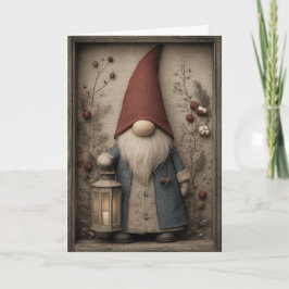 Cartes Pour Fêtes Annuelles Christmas Gnome