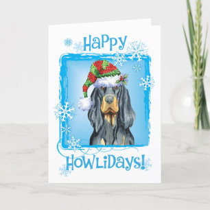 Cartes Pour Fêtes Annuelles Christmas Gordon Setter