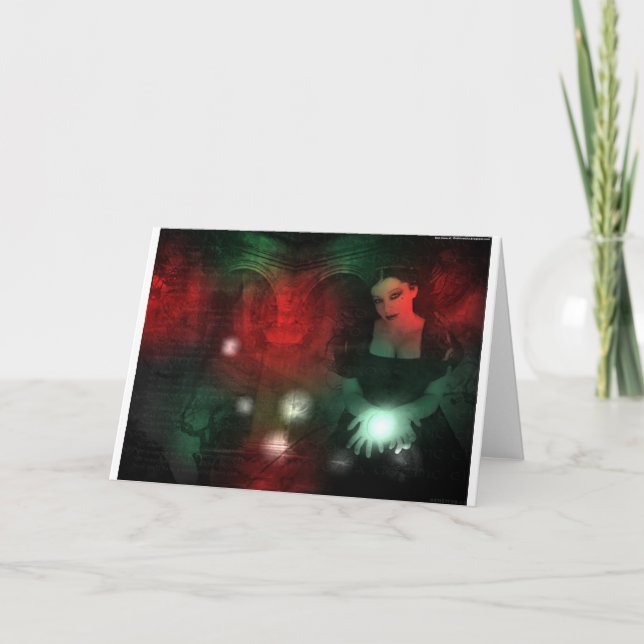 Cartes Pour Fêtes Annuelles Christmas gothic (Devant)