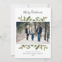 Christmas Greenery 2 Photo Modern Chic