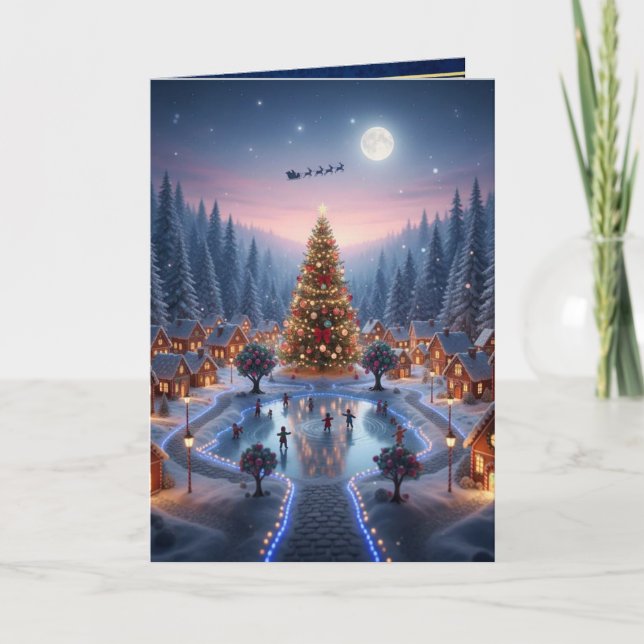 Cartes Pour Fêtes Annuelles Christmas Greeting Card (Devant)