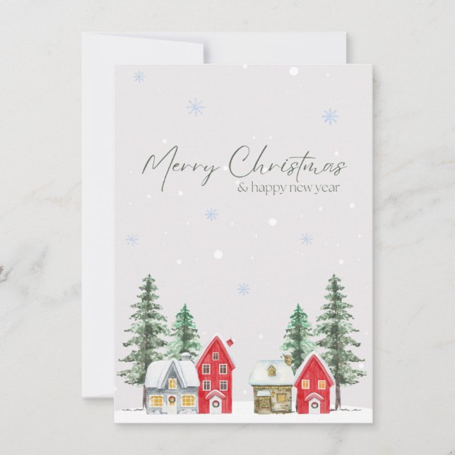 Cartes Pour Fêtes Annuelles Christmas Greeting Card (Devant)