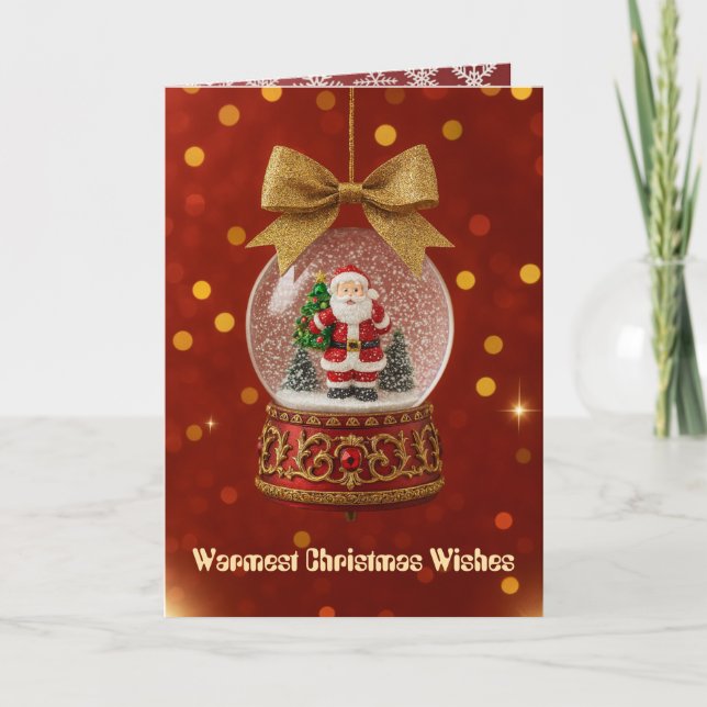 Cartes Pour Fêtes Annuelles Christmas Greeting Card (Devant)