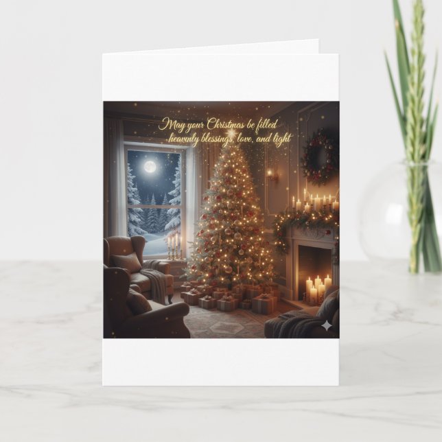 Cartes Pour Fêtes Annuelles Christmas greetings  card (Devant)
