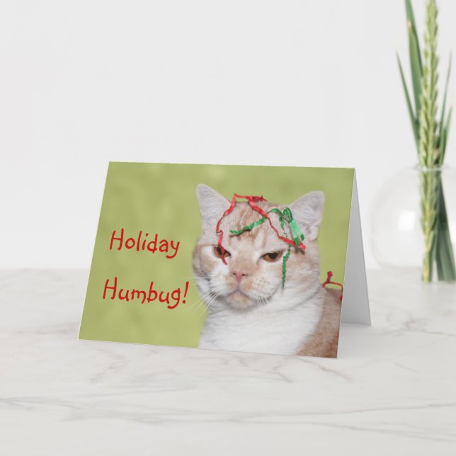 Cartes Pour Fêtes Annuelles Christmas Humbug (Devant)