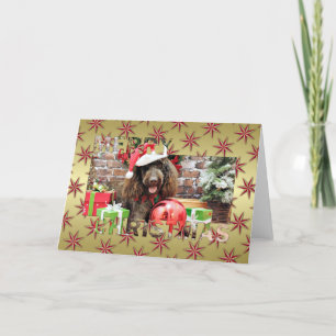 Cartes Pour Fêtes Annuelles Christmas - LabraDoodle - Harley