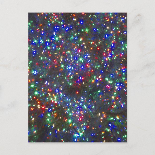Cartes Pour Fêtes Annuelles Christmas lights, Portland, Oregon (Devant)