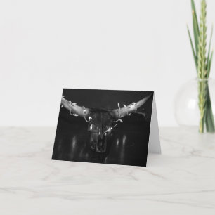 Cartes Pour Fêtes Annuelles Christmas lights Skull card