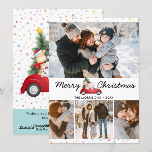 Cartes Pour Fêtes Annuelles Christmas Little Stars Elephant Friends 4 Photo