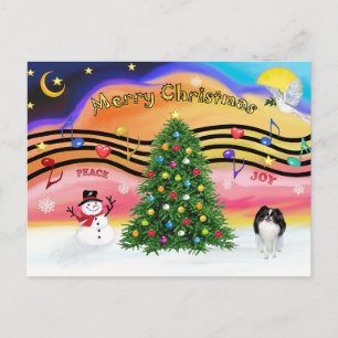 Cartes Pour Fêtes Annuelles Christmas Music 2 - Japanese Chin
