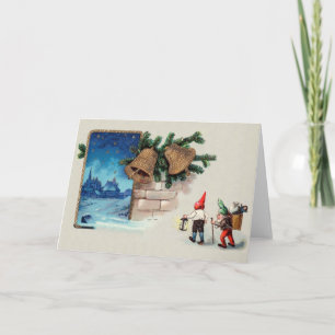 Cartes Pour Fêtes Annuelles Christmas Portal Greeting Card