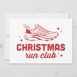 Cartes Pour Fêtes Annuelles Christmas run club running group