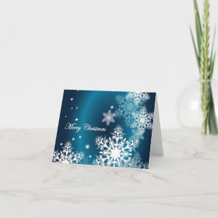 Cartes Pour Fêtes Annuelles Christmas Snowflakes