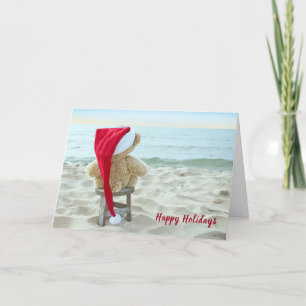 Cartes Pour Fêtes Annuelles Christmas Teddy Bear Miss You