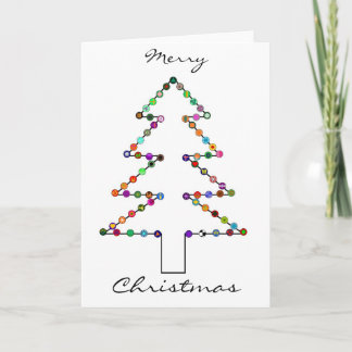 Cartes Pour Fêtes Annuelles Christmas tree