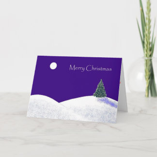 Cartes Pour Fêtes Annuelles ChristmasSnowPainting
