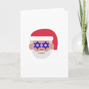 Cartes Pour Fêtes Annuelles christmukah santa claus emoji