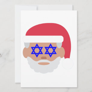 Cartes Pour Fêtes Annuelles christmukah santa claus emoji