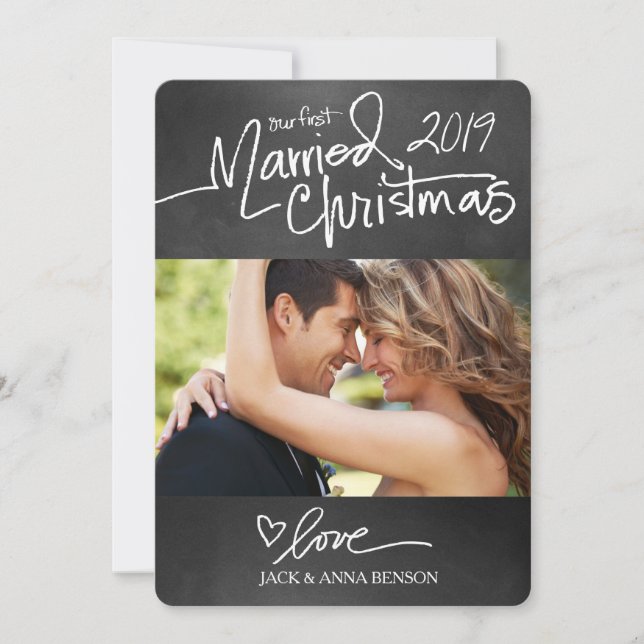 Cartes Pour Fêtes Annuelles CHROMATOGRAPHIE GAZEUSE notre première craie (Devant)