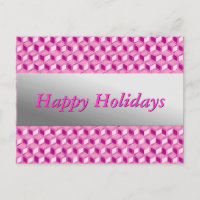 Chrome 3-d boîtes - fuchsia rose