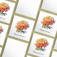 Chrysanthème de la récolte d'or, sur mesure