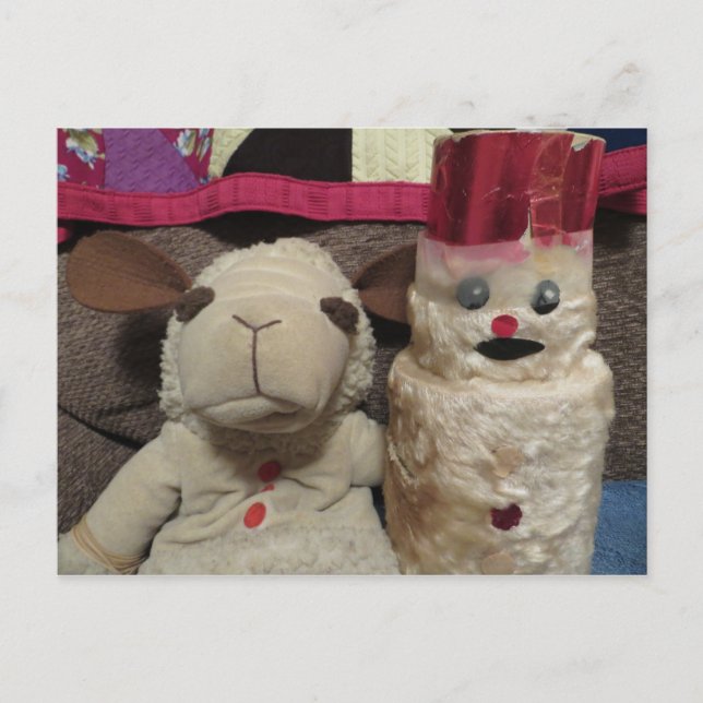 Cartes Pour Fêtes Annuelles Chums de Noël (Devant)