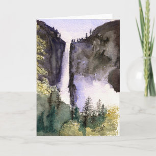 Cartes Pour Fêtes Annuelles Chutes Yosemite, Parc national Yosemite