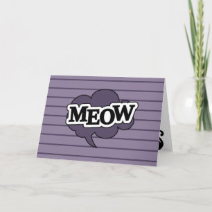 Cartes Pour Fêtes Annuelles Citation de limousine de chat noir, design d'hallo