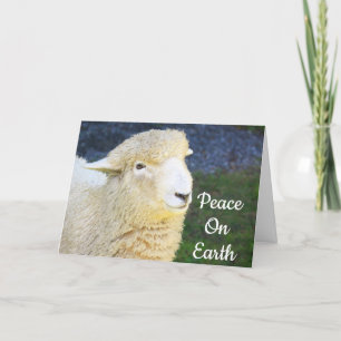 Cartes Pour Fêtes Annuelles Citation de Noël du mouton