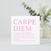 Citation latine Carpe Diem