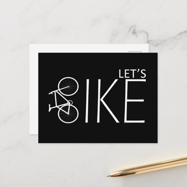 Cartes Pour Fêtes Annuelles Citations de VTT motivationnelles (Devant/Arrière en situation)